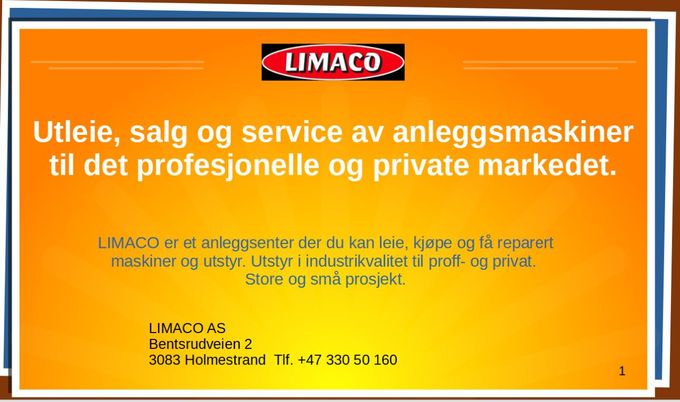 Benytt en av våre sponsorer! https://limaco.no/